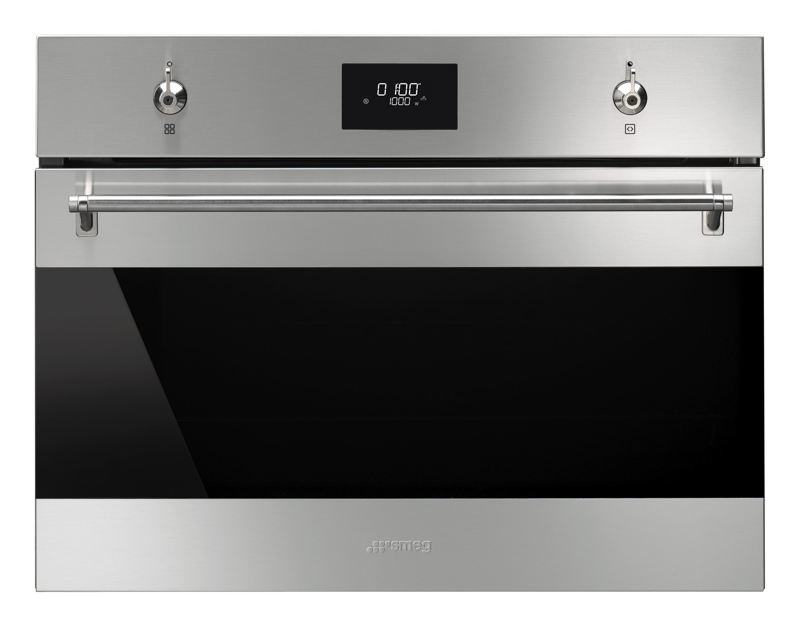 Microondas E Grill Combinado De Embutir Smeg Linha Classica, Inox, 40 L ...